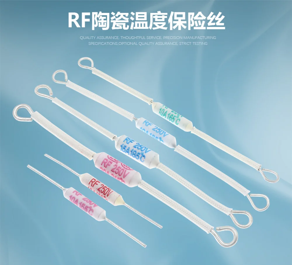 10PCS Temperature Fuse RF/130/155/165/185/216 Degrees 10A 20A 250V For Rice Cooker/Ceramic Pot