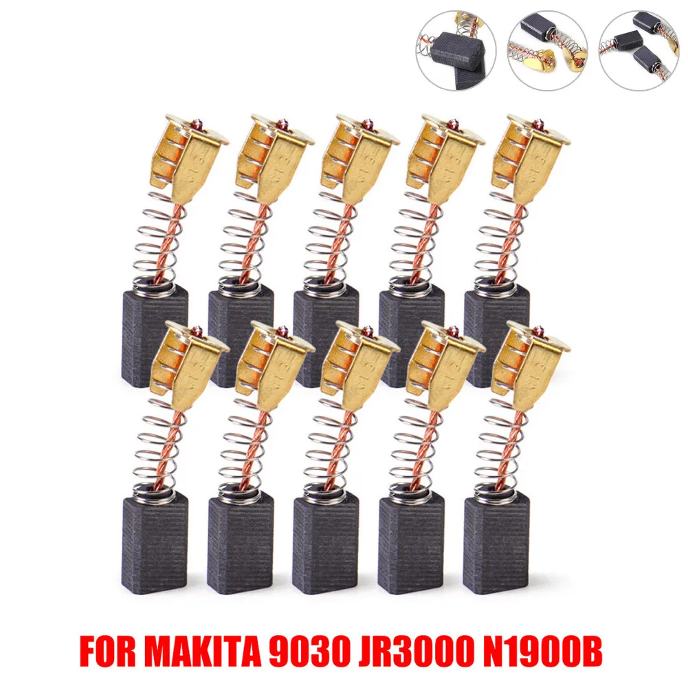 10pcs Carbon Brush Replace For MAK-CB50 Or For MAK-CB51 CB9 CB10 CB50 CB51 CB60 For 9030 JR3000 N1900B