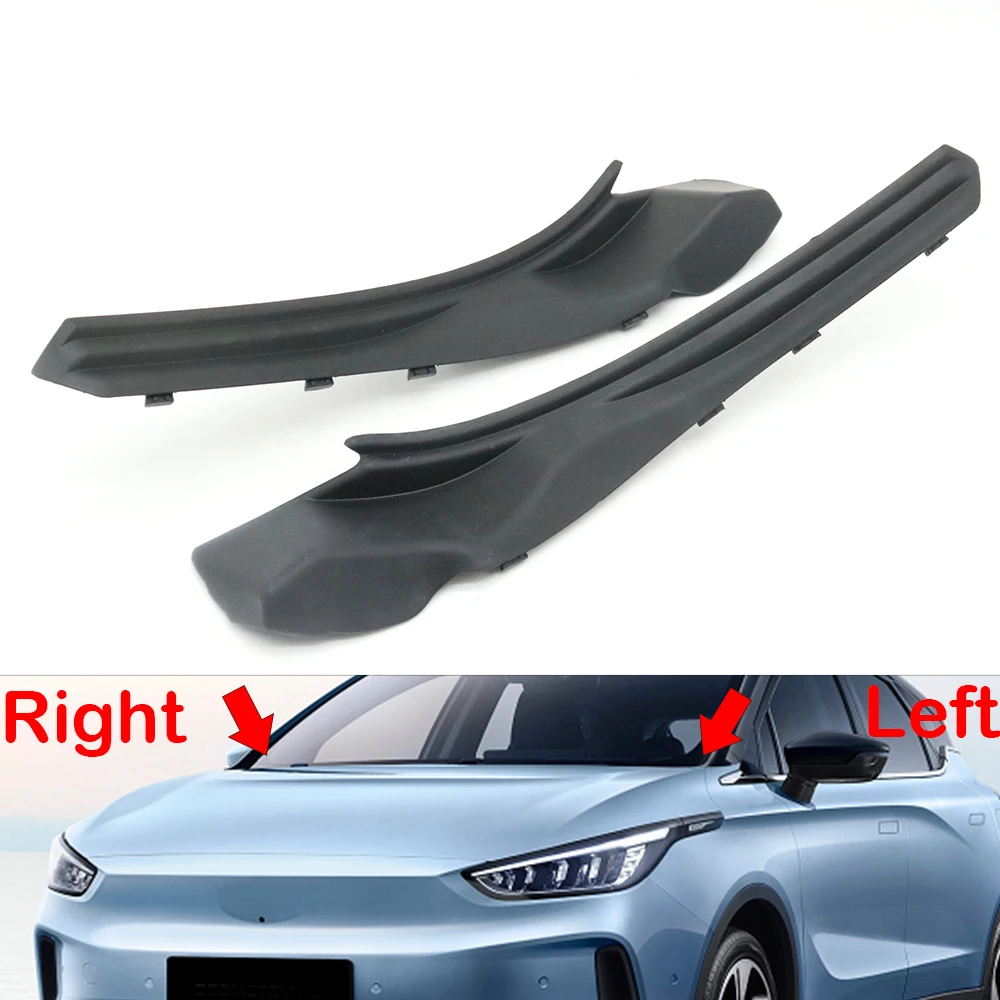 

Front Windscreen Windshield Wrap Corner Deflector Wiper Side Cowl Extension Cover Trim For Geely Geometry C 460 480 Pro 2023+