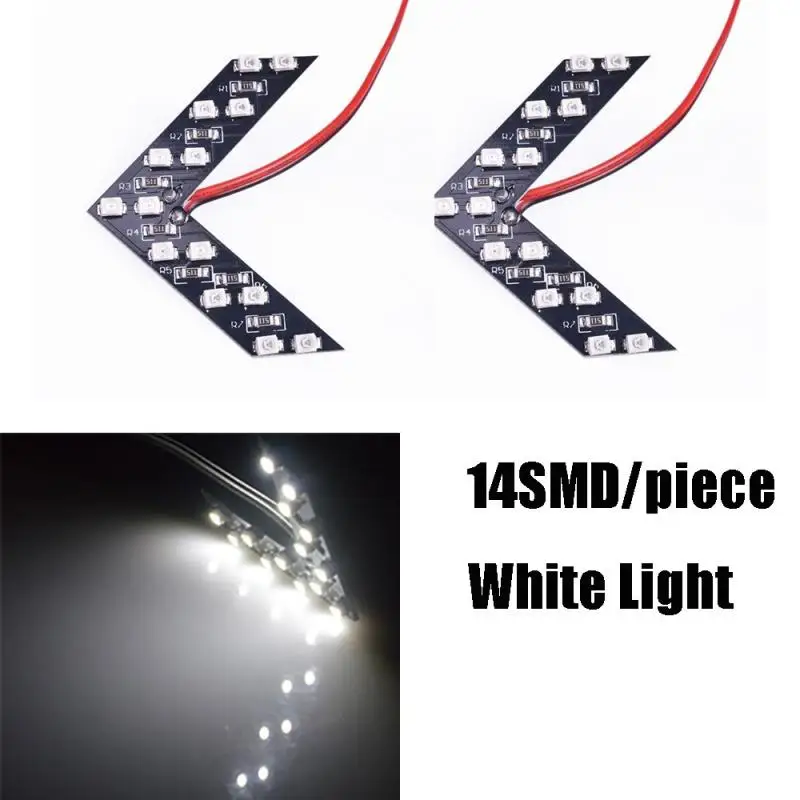 2pcs Car LED Rear Mirror Light for VW Golf 4 5 6 7 GTI Polo Passat B5 B6 B7 CC Sharan Jetta