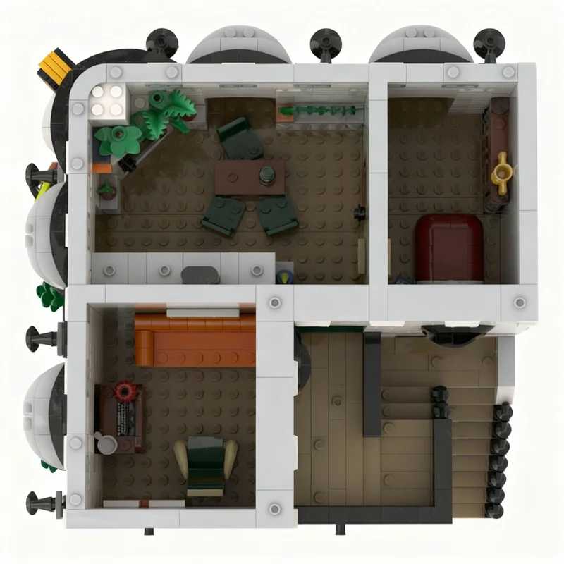 2853 pz MOC Negozio di Dischi - Kids Education Store recensione e prezzo