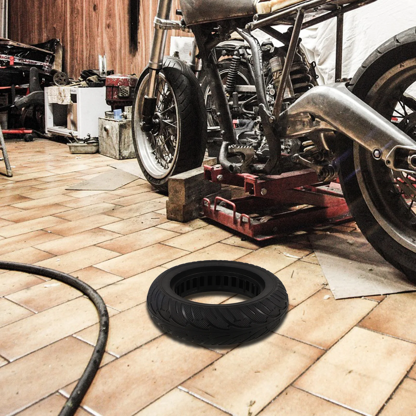 

Anti-Slip Wear-Resistant For Electric Scooter Honeycomb Replacement Durable Inflatable Rubber Tire Scooter Wheel Solid