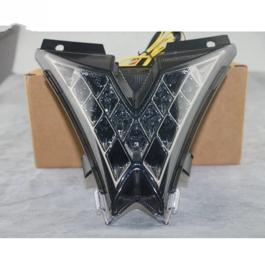 

Yamaha RSV4 Tuono APRC V4 V4R Мотоцикл Задний фонарь Встроенная функция указателя поворота Стоп-сигнал Светодиодные аксессуары