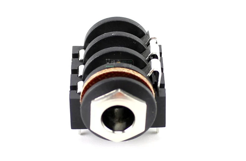 TRS Stereo Große Drei Kern 6,35mm Metall Buchse Audio Panel Montage Stecker 1/4 TRS PCB Direkte Löten Buchse NYS215 – Detail 11