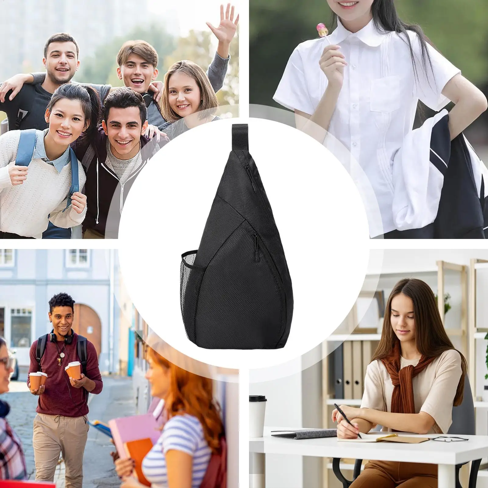 Сумка для ракеток для бадминтона, водонепроницаемый рюкзак с застежкой-молнией, портативная сумка для весла с мячом для фитнеса на открытом воздухе, тренажерного зала, турниров