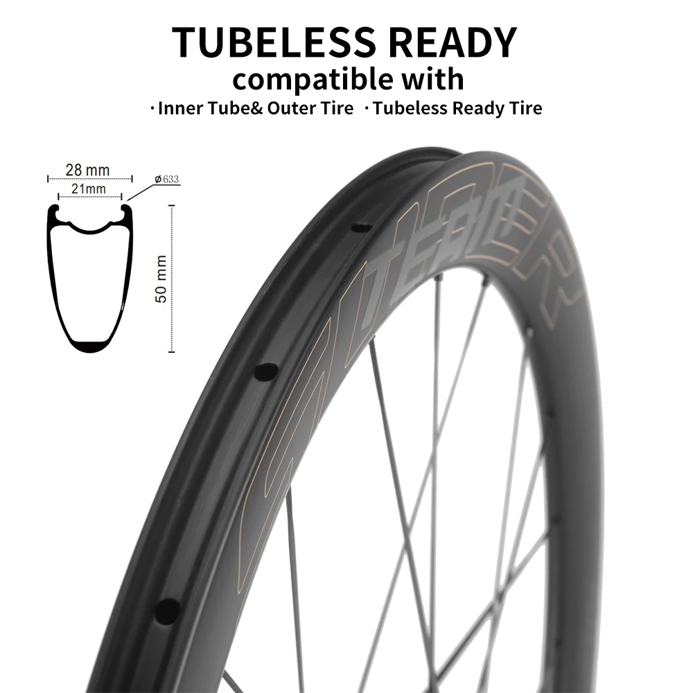 SUPERTEAM Rim Carbon Spokes ROAD Wheels UCI Quality Carbon Rim brake wheelset R55 hub 700C Tubeless Disc Brake Wheels CX32HUB