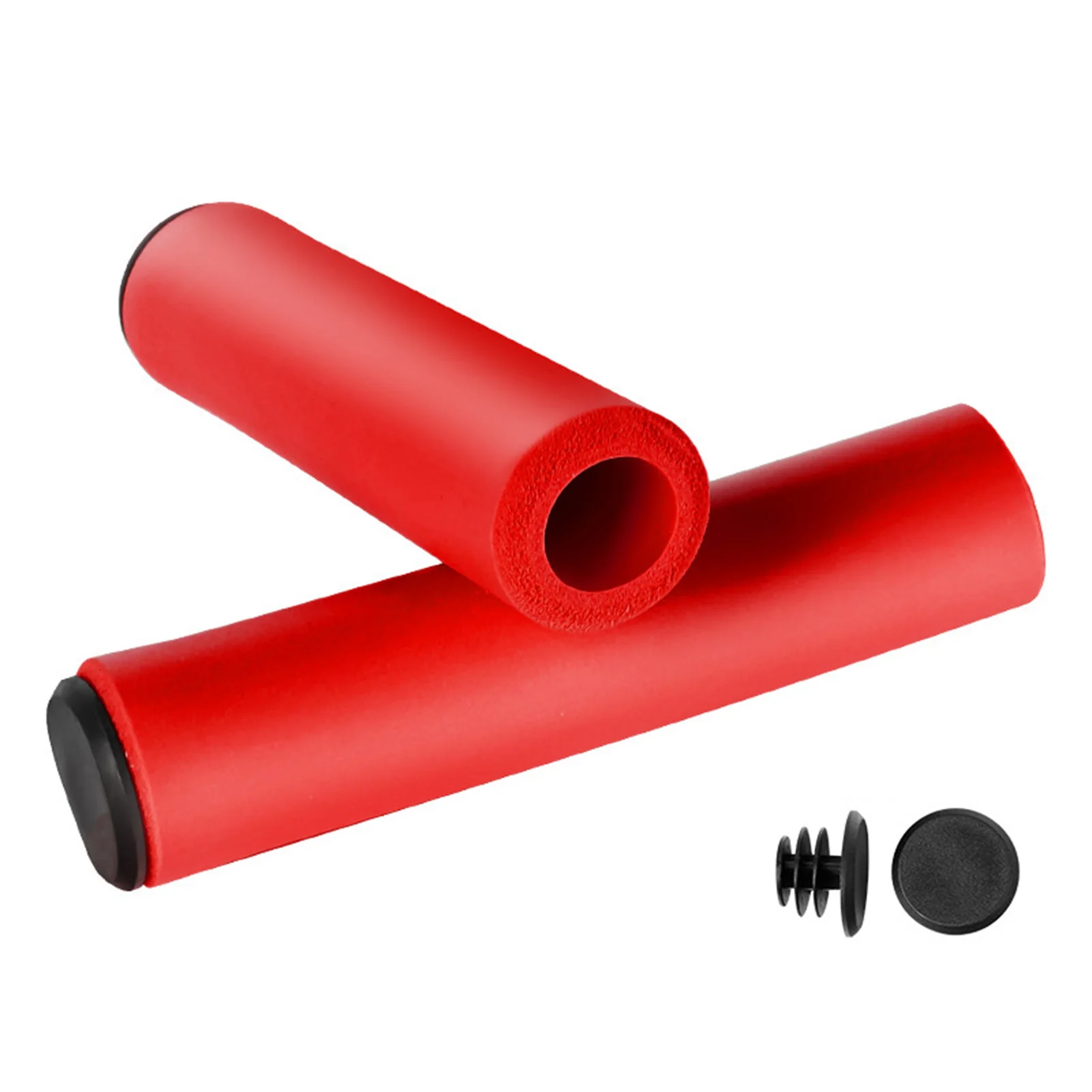 Bicycle Bike Handlebar Grips 1 Pair Anti-Slip Sponge Handlebar Grip for Riding Cycling Enthusiast Gift B2Cshop