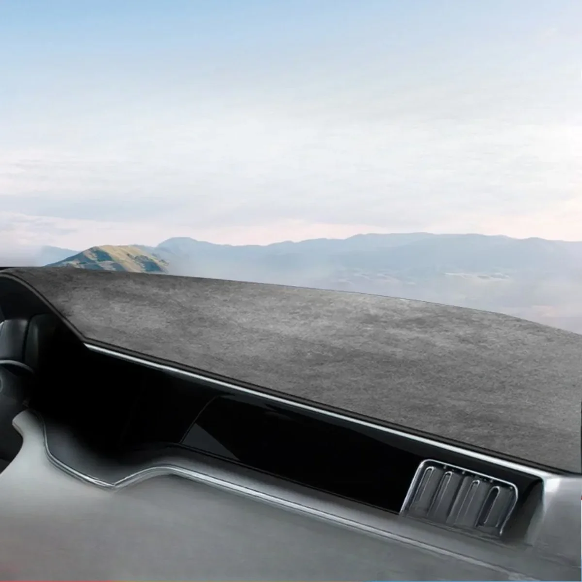 Wildleder-Abdeckung für das Armaturenbrett des 2026 Toyota RAV4, Sonnenschutzmatte, blendfrei, UV-Schutz, rutschfeste Innenpolsterung, Zubehör – Detail 3