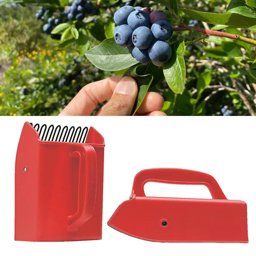 Portable Berry Picker Blueberry Collection Convenient Handle Picking Tool Greenhouse Garden Farm Fruit Harvester With Comb