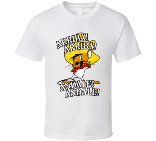 Speedy Gonzales Arriba Arriba Andale Retro Cartoon T Shirt