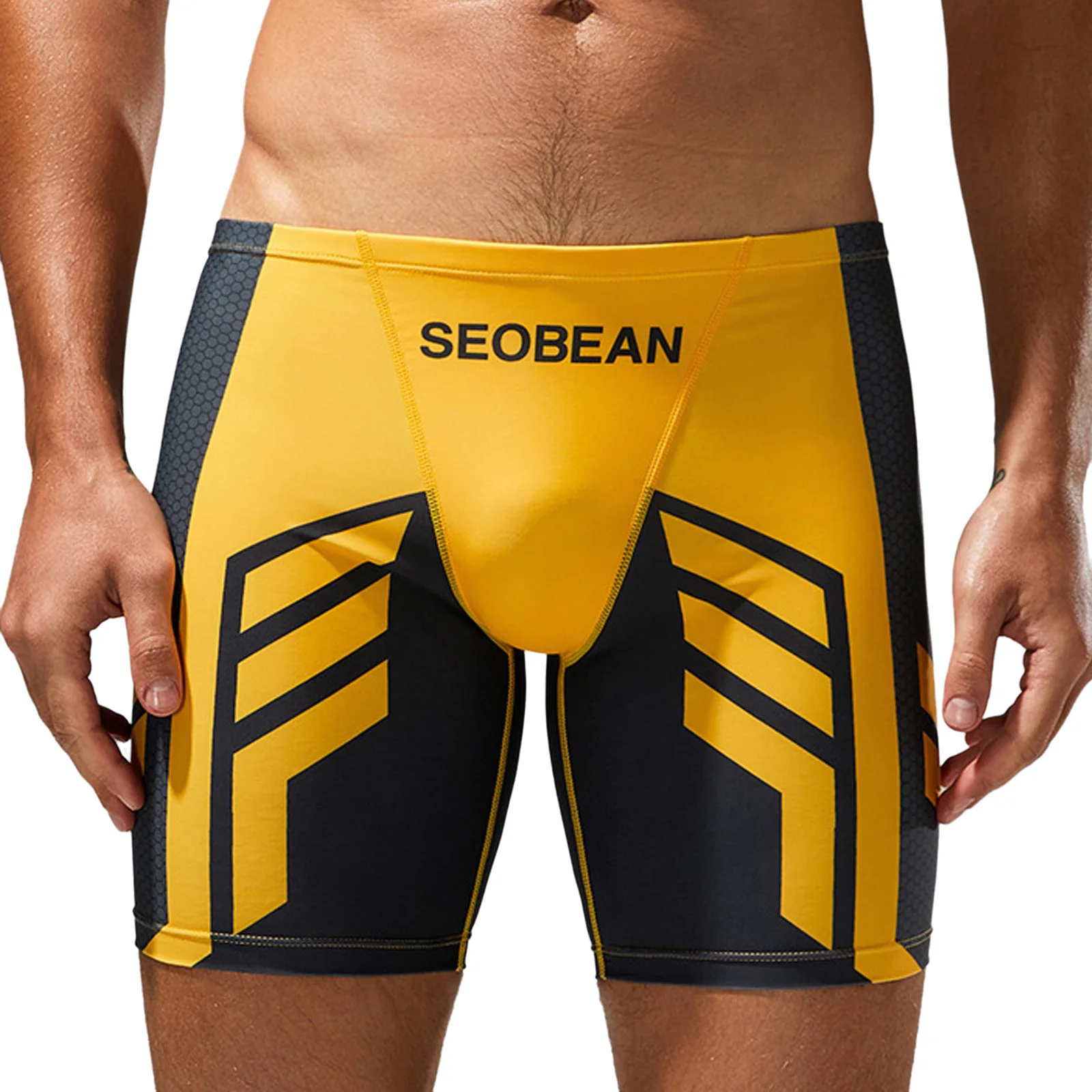 Costume da bagno stampato da uomo Pantaloncini da surf di nuova moda Pantaloncini da bagno ad asciugatura rapida Costume da bagno da uomo per piscina estiva da spiaggia