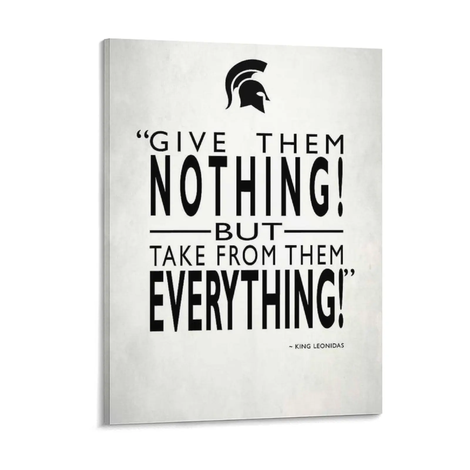 

300 Take From Them Everything Canvas Painting Custom Cave Club Party Pub Retro Framed Wall Paintings