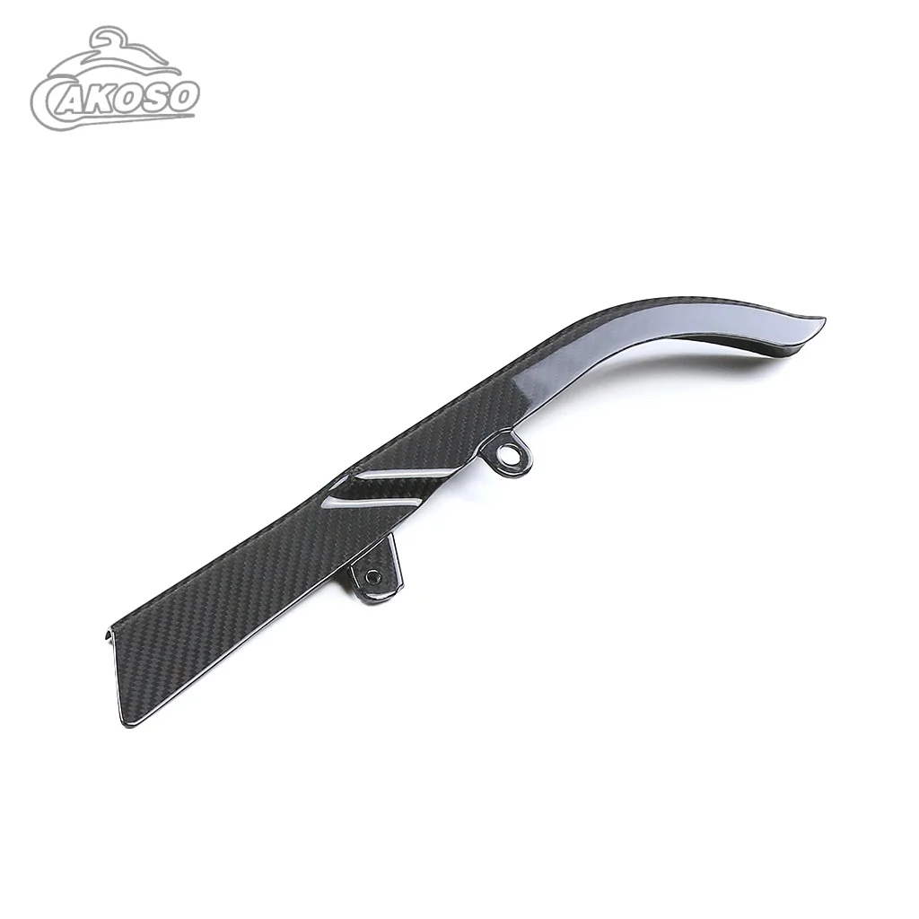 For HARLEY-DAVIDSON Low Rider S/ST 2021+ Dry carbon fiber motorcycle shell accessories Chain cover Diamond weave glossy
