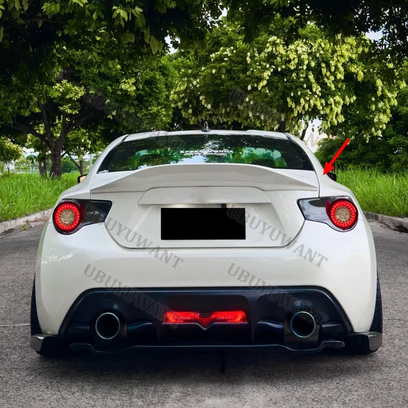 For Scion FR-S Toyota GT86 Subaru BRZ 2012-2018 High Quality ABS Plastic Rear Wing Roof Rear Box Decorated Spoiler