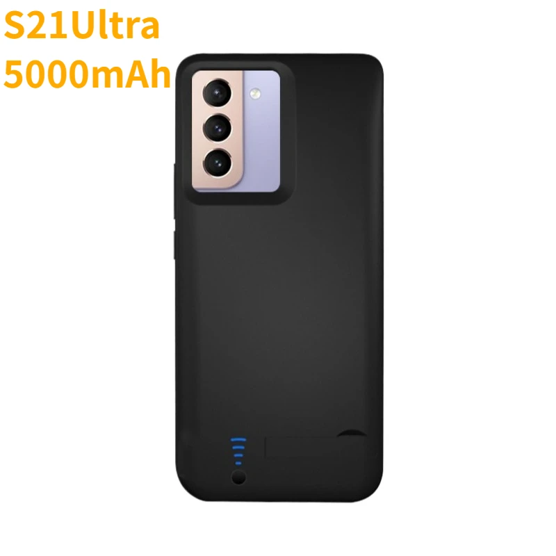 New Replacement Battery Charger Case 5V 4800mAh for Samsung Galaxy S21 S21Ultra/Plus /FE External Battery Charger Case