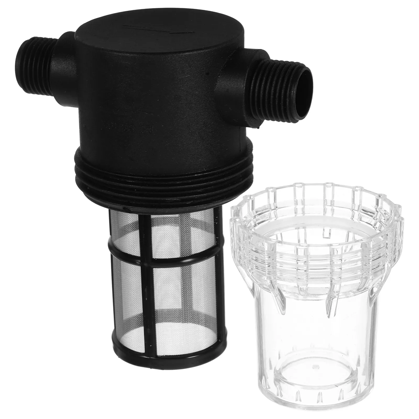 

Garden Hose Sediment Filter In-line Strainer Water Rv Inline Pump Attachment Pipe