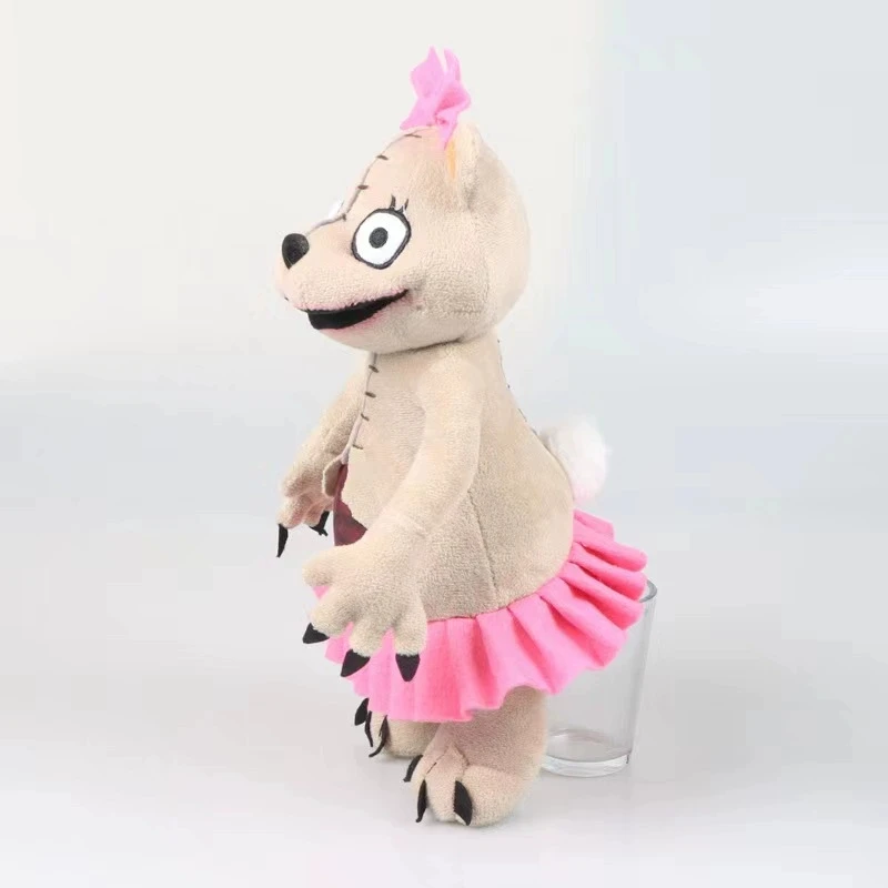 جديد الظلام الخداع ألعاب من نسيج مخملي لعبة الرعب الوردي خنزير محشوة دمية على شكل حيوان لطيف ولكن مخيف تحصيل هدية للاعبين المشجعين هالوين