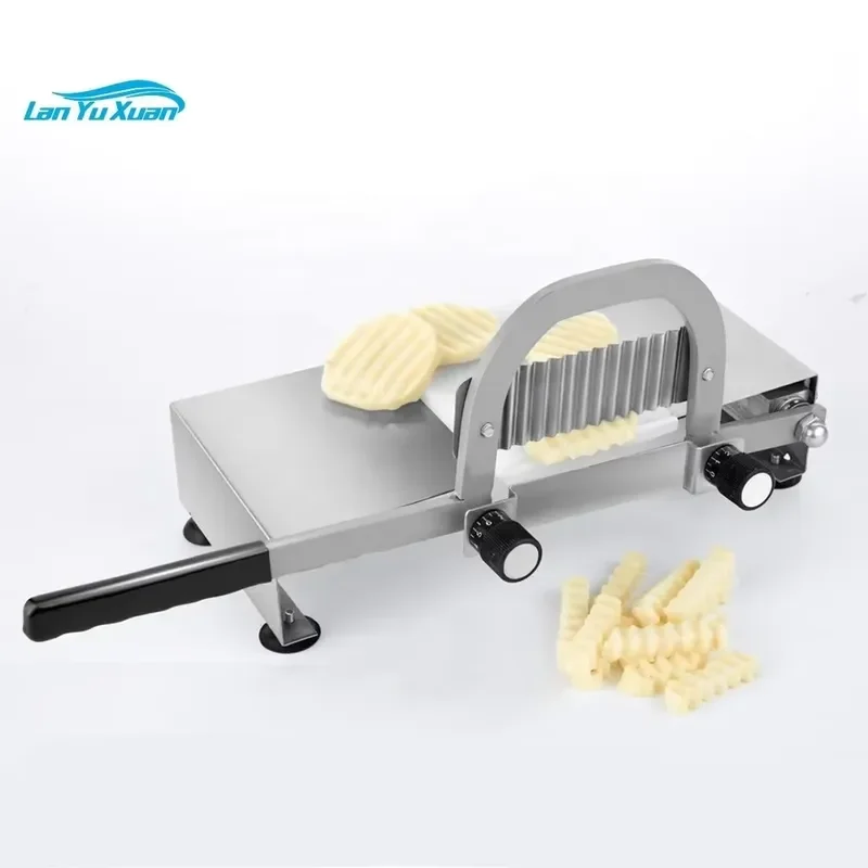 Brand For High Quality Commercial Stainless Steel Easy Potato Wave Cutter Slicing Cutting Machine on Sale