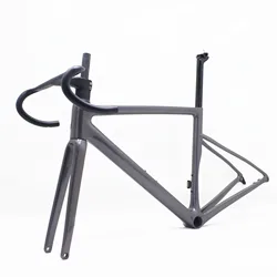 Full Internal Cables Disc Super Light Road Bike Frameset 700C Supr Light T1000 Carbon Disc Road Frame Size 49/52/54/56/58CM