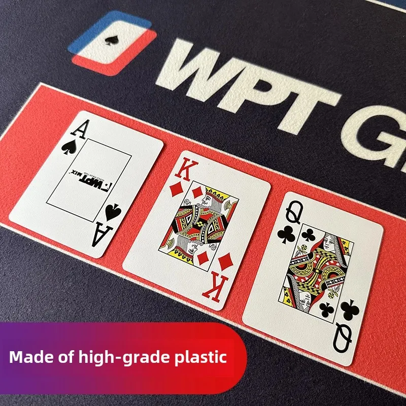 High-end Plastic Poker Cards Waterproof Durable Bulk Purchase For Competitions Professional Card Playing Experience