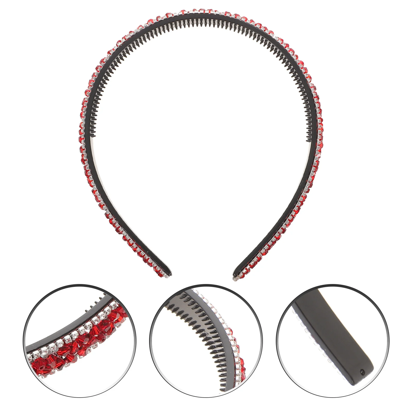 

Rhinestone Headband Elegant Bridal Hairband Glitter Rhinestone Hair Accessories Wedding Party Engagment Shower Headpiece