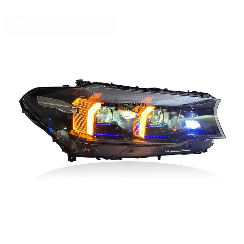 

1 Unit LED Headlamp Automatic Illumination System Automotive Headlights Vehicle Components Suitable for 18-20 Series 5 Series G