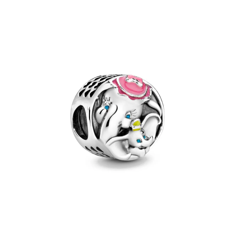 925 الفضة Miniso ديزني سلسلة ميكي ميني قبعة دونالد داك القلعة الكرتون مطرز الأصلي سوار ذاتي الصنع إكسسوارات عقد