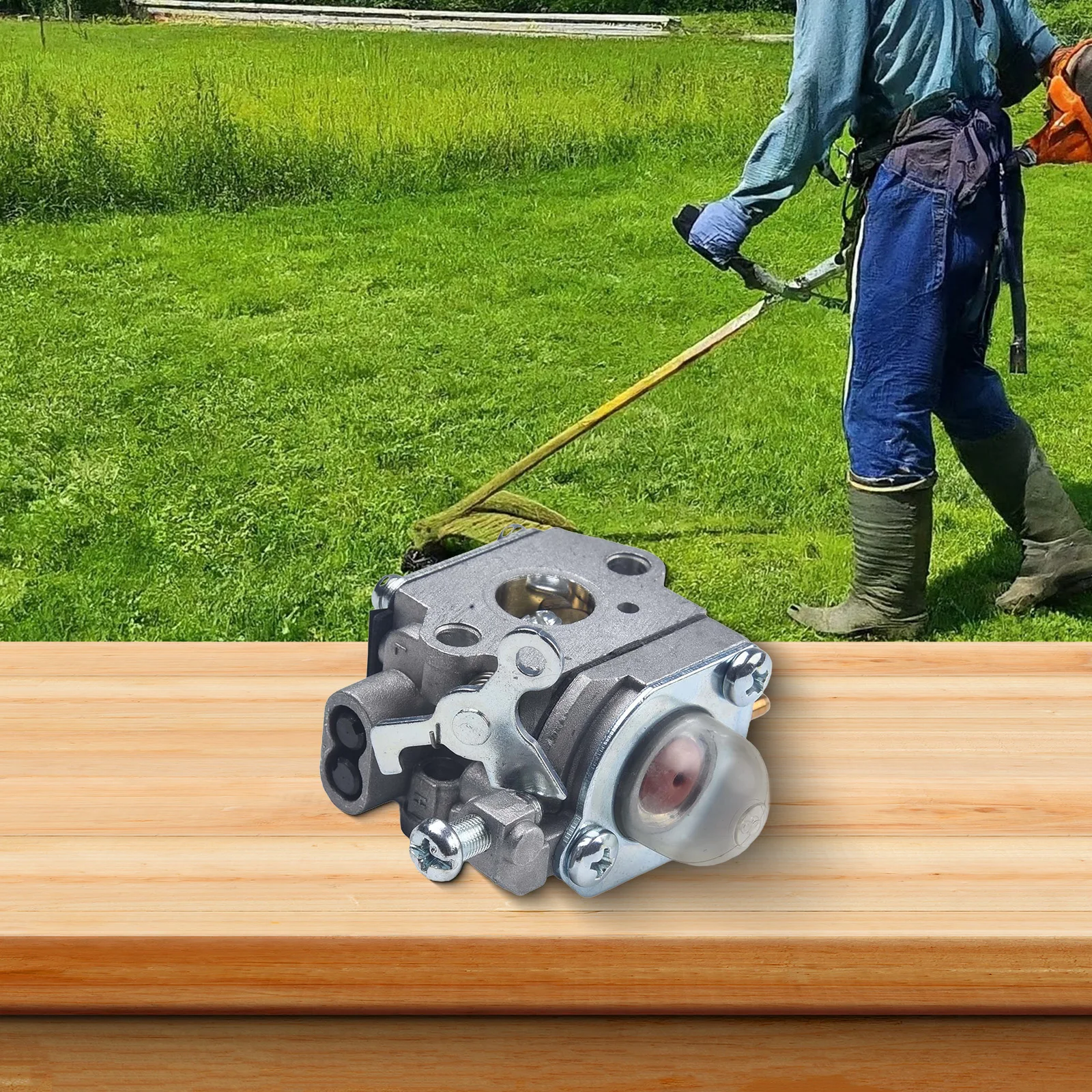 Reliable Carburetor Kit for Craftsman WS210 WC2200 CMXGTAMD25SC String Trimmer Smooth Starts & Optimal Performance