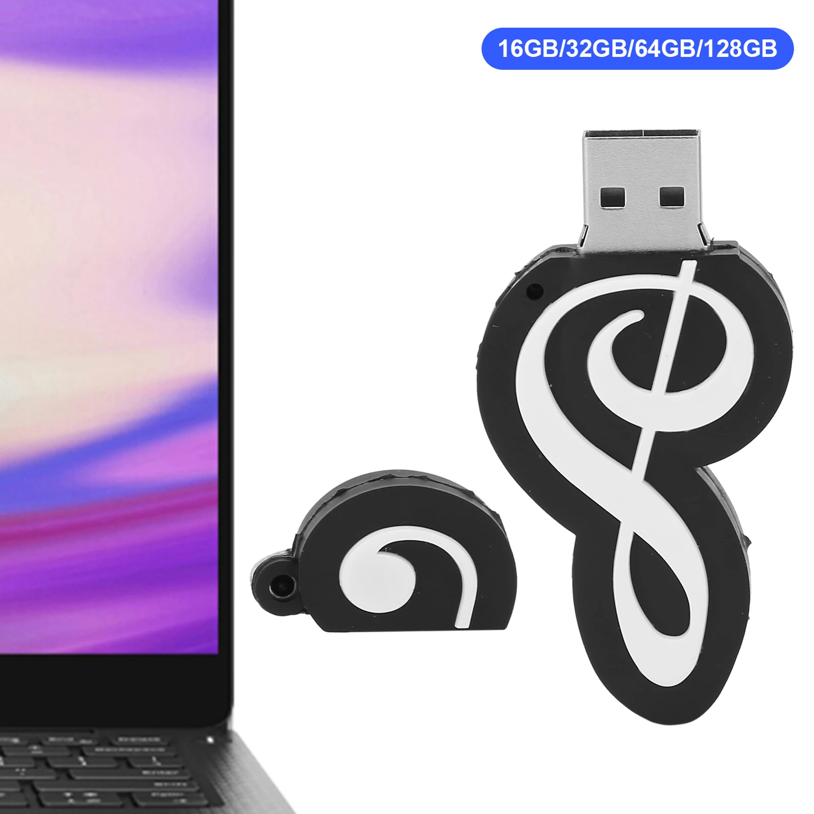 

Music Note Shaped USB Flash Drive Music and Movie Data Transfer USB Flash Drive USB Flash Drive Computer USB Flash Drive