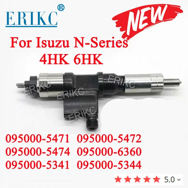 

095000-5471 095000-5472 095000-5474 Common Rail Injector 095000-6360 095000-5341 095000-5344 for Denso Isuzu 4HK1 /6HK1