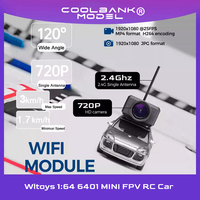 1:64 Wltoys 6401 FPV RC Car Wireless Wifi 720P HD Camera 2.4G rc mini Cars Full Scale Built In Gyroscope APP Controlled Car Toys