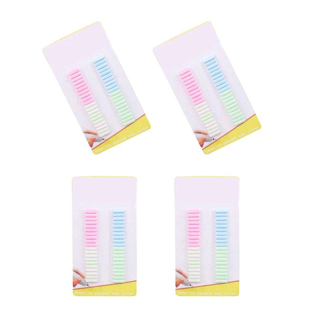 

160pcs Electric Eraser Core Soft Touch Universal Refills Rubber Replacement School Office Supplies Easy Carry Small Size