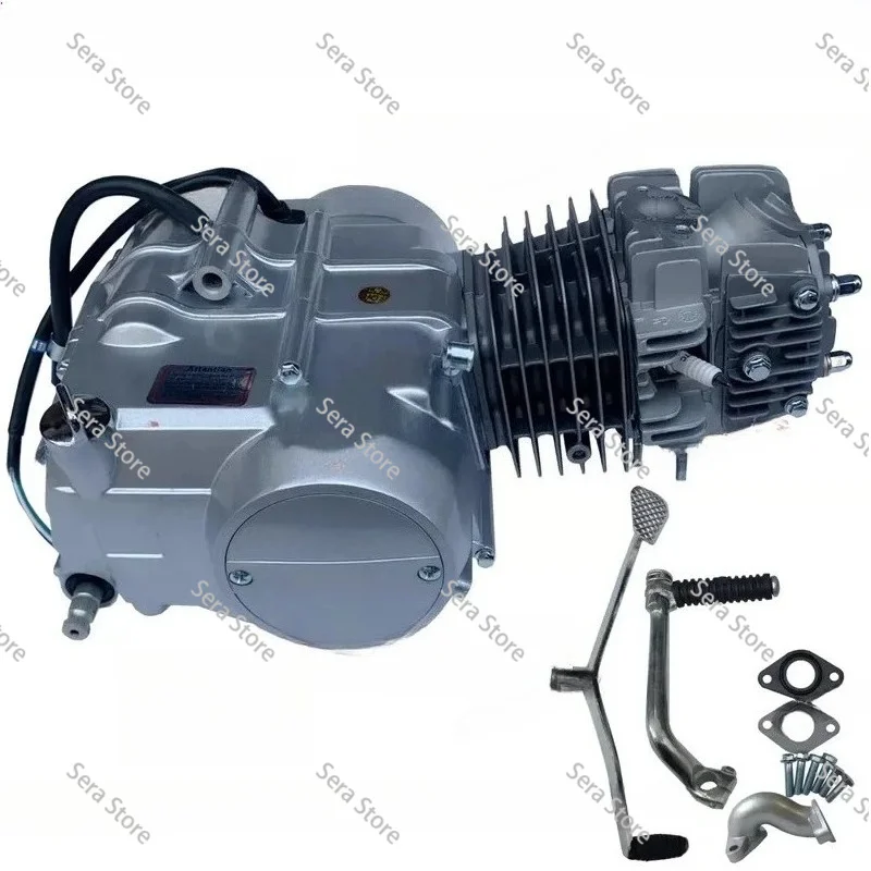 Complete Engine Assembly for 70cc 110cc 125cc Motorcycle Tricycle Manual Automatic Clutch Motor