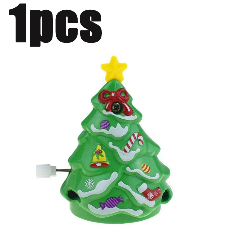 Pack De 8 Juguetes De Cuerda Navideños Con Figuras De Dibujos Animados | Muñecos Saltarines De Plástico Sin Pilas Para Decoración Y Regalos Infantiles