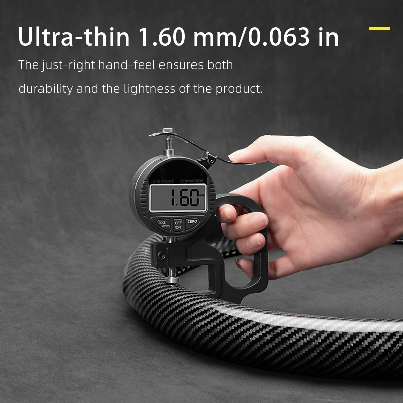 مناسبة لغطاء عجلة القيادة من ألياف الكربون Nio مع حافظة واقية بتصميم موجة سهلة التركيب للموديلات مثل Es8، Et5، Es6، Ec6، Et9، Et7، Ec7، Ep9، Et5T، إلخ