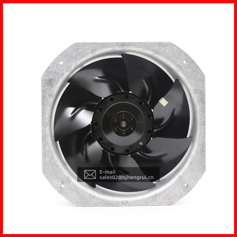 

W2E200-HK38-C01 80W 0.29A 225*80 mm 230V AC Ball Bearing Axial Flow Cooling Fan for Photovoltaic Inverter Cabinet