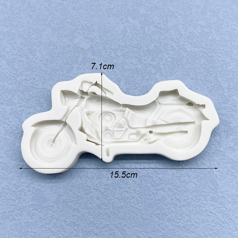 Motorcycle Silicone Cake Baking Mold Sugarcraft Chocolate Cupcake Resin Tools Fondant Decorating Tools