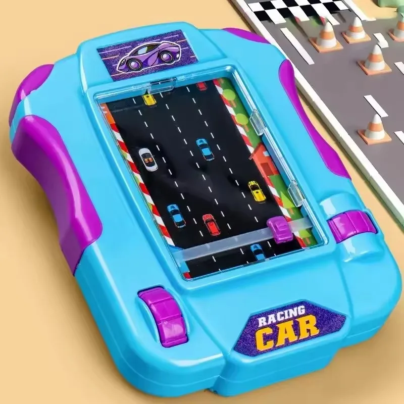 Modelo não elétrico jogo de carro de corrida crianças correndo através de aventura palma jogo brinquedos simular brinquedo de carro de condução
