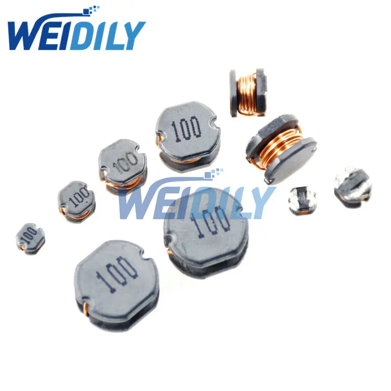 

10PCS SMD Power Inductor CD75 7*7*5mm 2.2UH 3.3UH 4.7UH 6.8UH 10UH 22UH 33UH 47UH 68UH 100UH 220UH 330UH 470UH Inductance