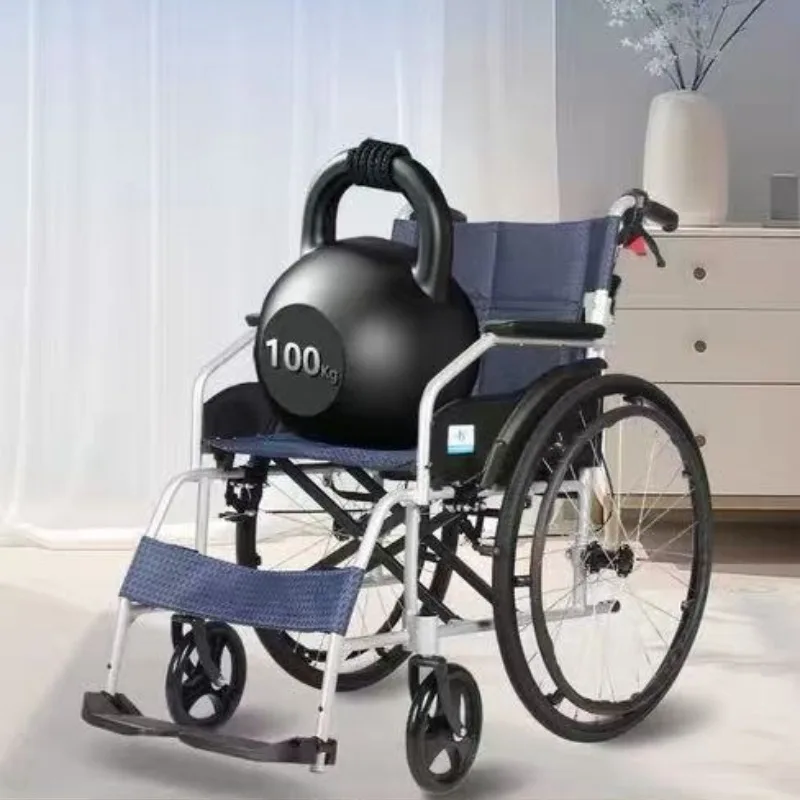 Foldable Electric Wheelchair Handcart Ultra-light Electric Wheelchair Portable Commercial Furniture Silla Eléctrica ZY60LY