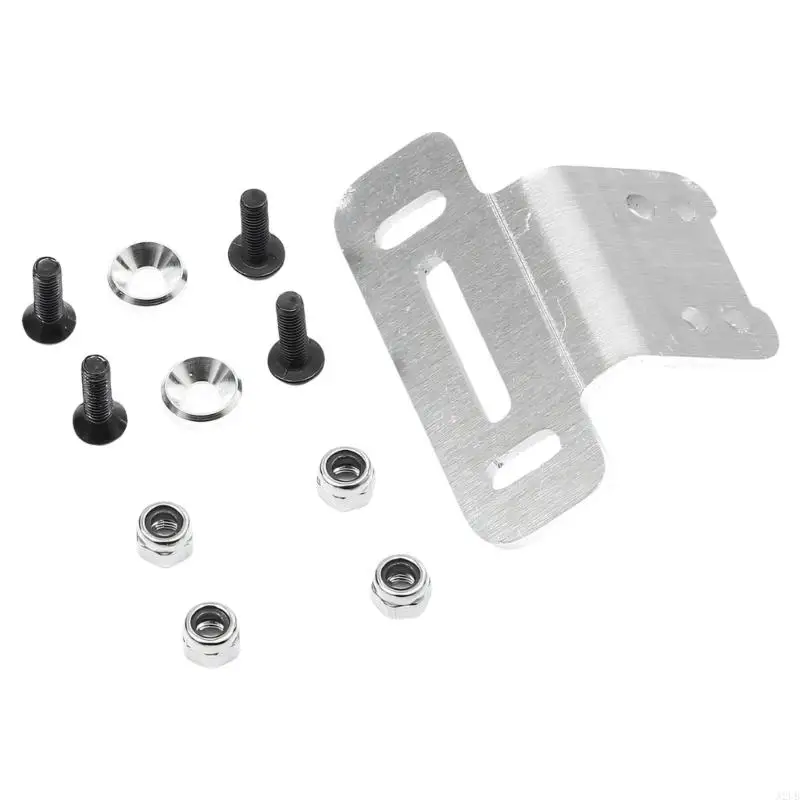 Remote Control Car Rear Wing Mount Bracket Set, Aluminum Support with Elongated Holes and Hardware for L276 Rear Wing and A2UB