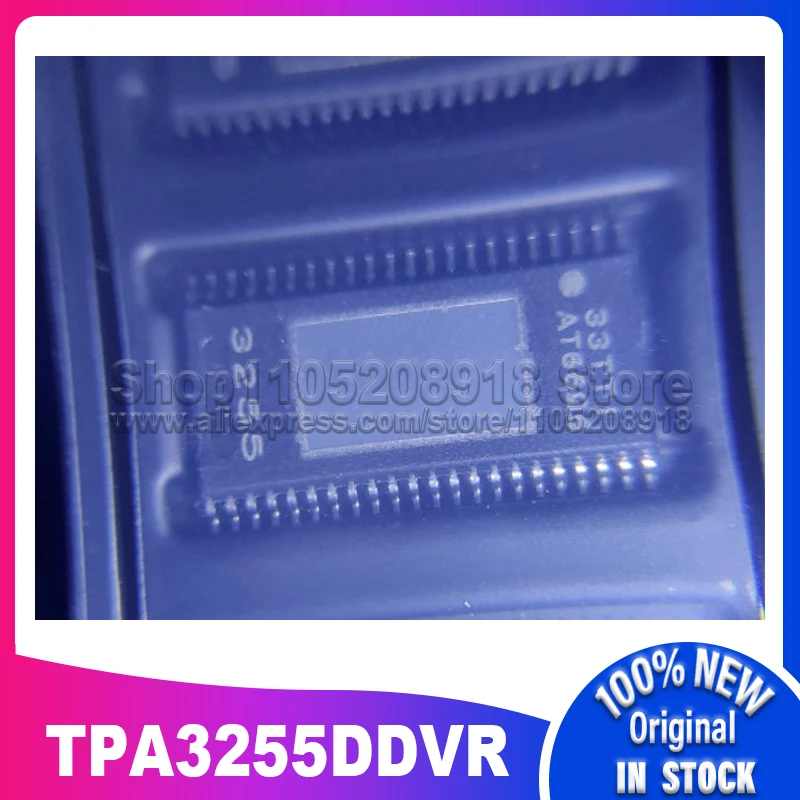

2 шт. ~ 10 шт./лот TPA3255DDVR TPA3255DDV HTSSOP44 100% новый оригинал