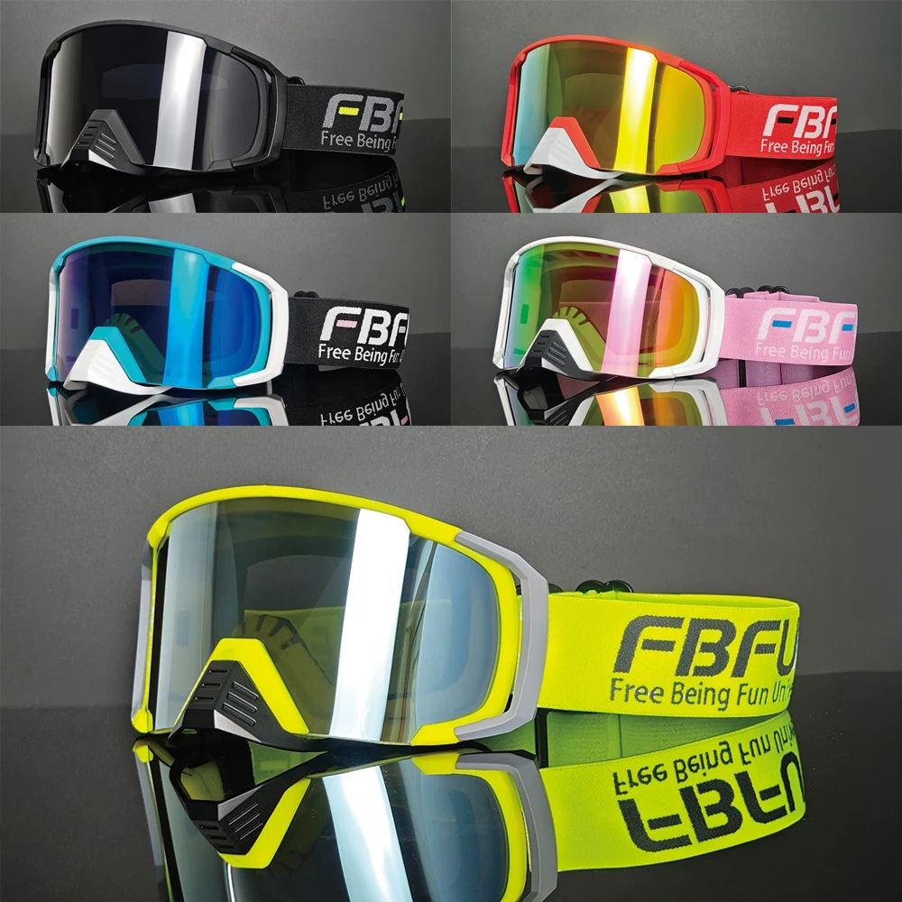 

Очки FBFU, очки для мотокросса, зимние очки для горного спорта, мужские очки для велоспорта BMX MTB, солнцезащитные очки, безопасные спортивные очки на открытом воздухе