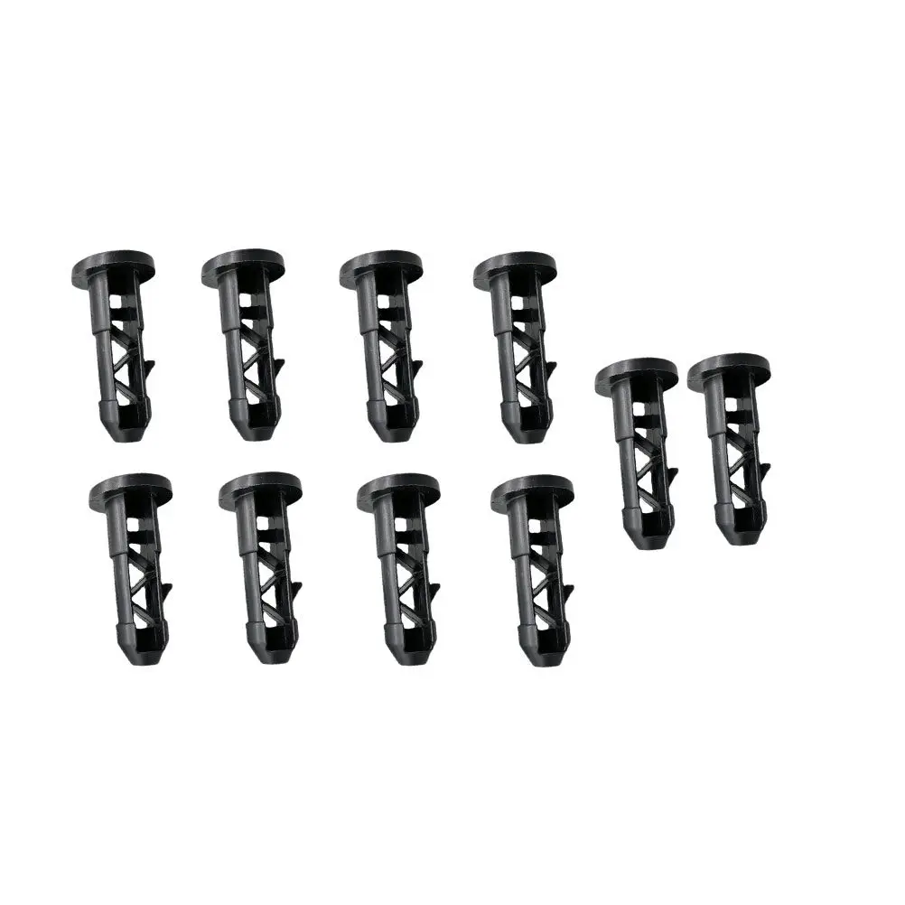 

10pcs Nylon Plastic Bin Cover Latches Replacement Plastic Trashcan Lid Latches Trash Can Lid Link Bolts Dustbin Accessories