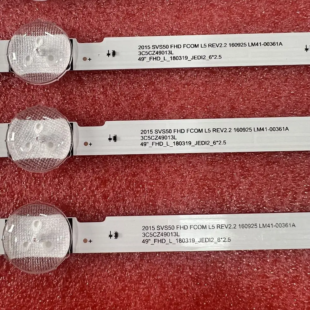 شريط إضاءة خلفية ليد لسيارة  Samsung UA49J5200AR UN49j5200AF UN49J5290 UN49J5290AG UN50J5200AG UN49M5200AF BN96-46573A 46572A