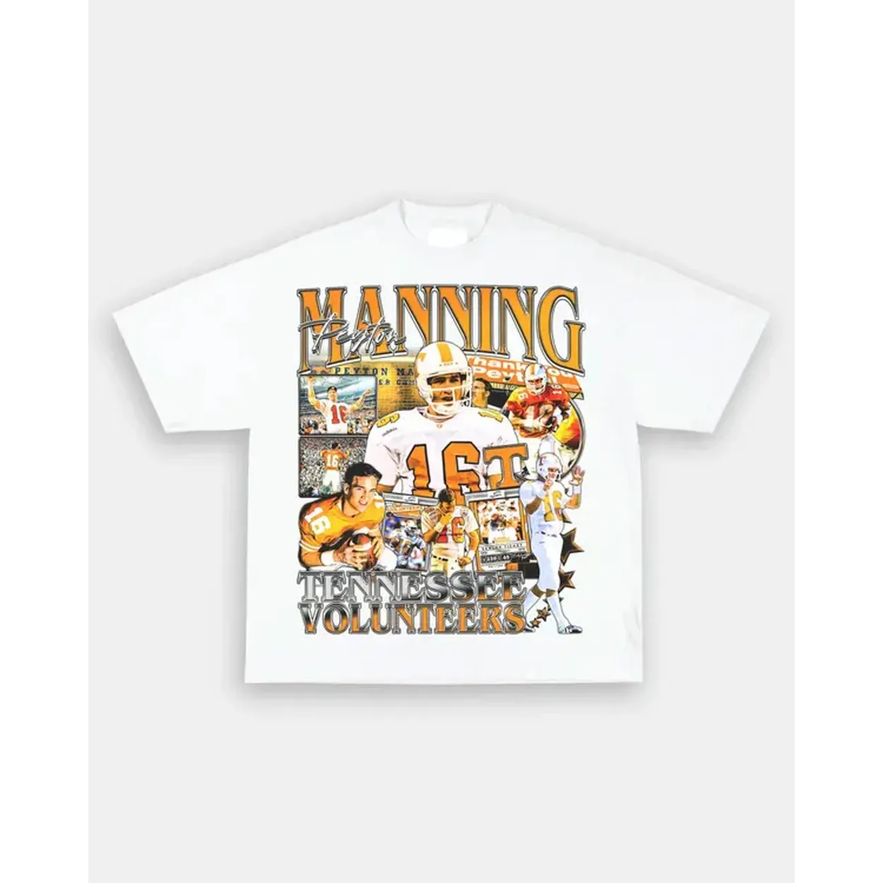 Peyton Manning - Tennessee Tee - Vintage Bootleg Streetwear