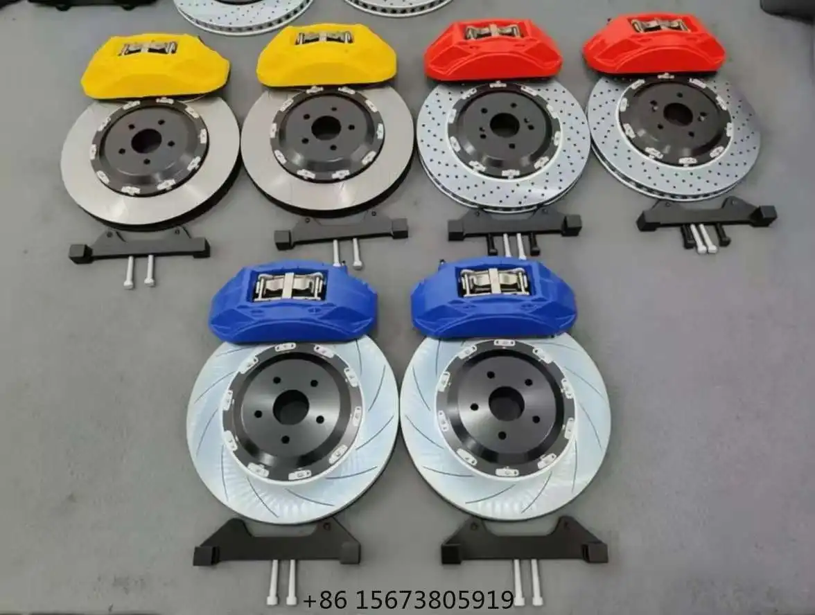 

Custom Original Brake Caliper 4 Pistons F55 Disc 355mm Brake System Big Brake Kit for yaris 2007 Ae86 dodge Challenger
