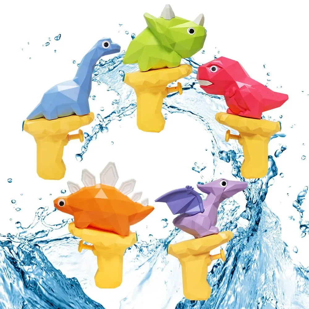 Baby Bath Tub Water Gun, Kids Dinosaurs Toys, Children Shower Toy, Swimming Pool Spray, Beach Toys, 2023