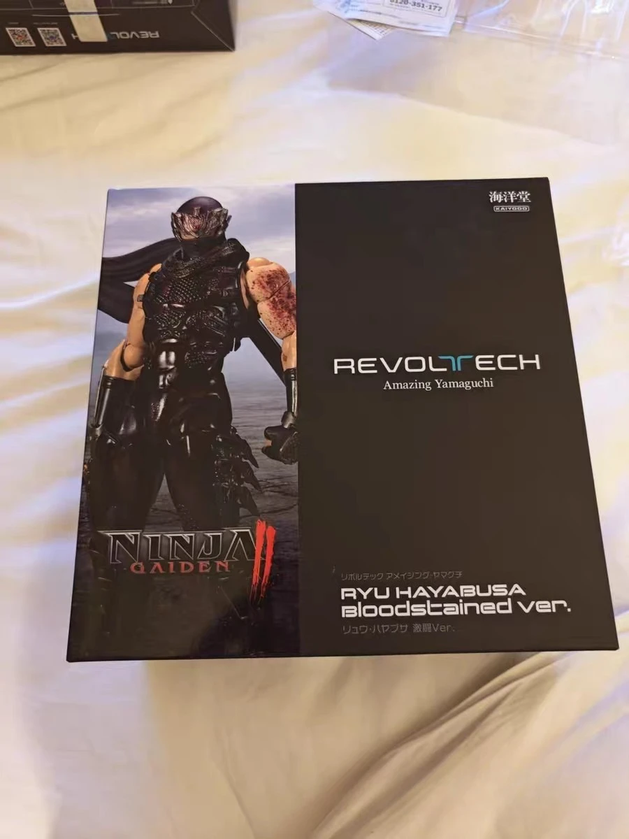 Ninja Gaiden Ryu Hayabusa Kaiyodo Revoltech Amazing Yamaguchi Fierce Battle Ver WF Shanghai 2026 Exclusieve actiefiguur