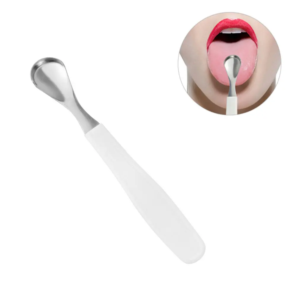 

Набор из 2-х портативных щеток для чистки языка, дезодорирующих, для глубокой очистки межзубных промежутков, для гигиены полости рта, для уверенности в себе, белые